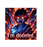 妖怪大激怒！！（個別スタンプ：37）