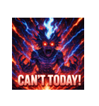 妖怪大激怒！！（個別スタンプ：38）