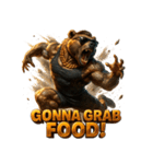 アクロバティックベア（個別スタンプ：5）