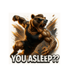 アクロバティックベア（個別スタンプ：8）