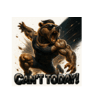 アクロバティックベア（個別スタンプ：9）