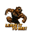 アクロバティックベア（個別スタンプ：16）