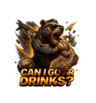 アクロバティックベア（個別スタンプ：18）