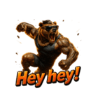 アクロバティックベア（個別スタンプ：20）