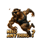 アクロバティックベア（個別スタンプ：26）