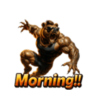 アクロバティックベア（個別スタンプ：29）