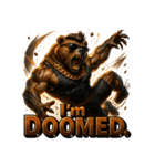 アクロバティックベア（個別スタンプ：30）