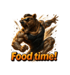 アクロバティックベア（個別スタンプ：38）