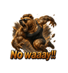 アクロバティックベア（個別スタンプ：39）