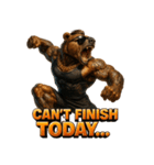 アクロバティックベア（個別スタンプ：40）