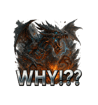 アンデットドラゴン（個別スタンプ：7）