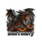 アンデットドラゴン（個別スタンプ：17）