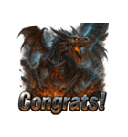 アンデットドラゴン（個別スタンプ：35）