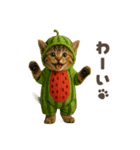 着ぐるみ子猫のお誕生日＆日常♪（個別スタンプ：32）