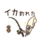 アオリイカのエギンガーな日常（個別スタンプ：11）
