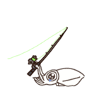 アオリイカのエギンガーな日常（個別スタンプ：37）