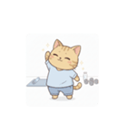 社畜ねこの奮闘記（個別スタンプ：2）