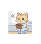 社畜ねこの奮闘記（個別スタンプ：16）