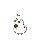 ぶりっ子なへんてこなアヒル（個別スタンプ：6）