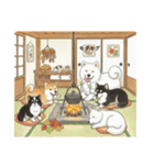 かわいすぎる！日本犬たちの日常スタンプ（個別スタンプ：4）