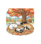 かわいすぎる！日本犬たちの日常スタンプ（個別スタンプ：7）