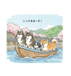かわいすぎる！日本犬たちの日常スタンプ（個別スタンプ：9）