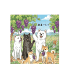 かわいすぎる！日本犬たちの日常スタンプ（個別スタンプ：10）