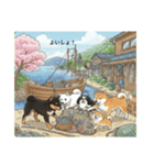 かわいすぎる！日本犬たちの日常スタンプ（個別スタンプ：15）