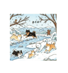 かわいすぎる！日本犬たちの日常スタンプ（個別スタンプ：25）