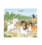 かわいすぎる！日本犬たちの日常スタンプ（個別スタンプ：26）
