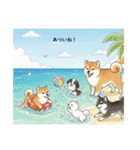 かわいすぎる！日本犬たちの日常スタンプ（個別スタンプ：27）