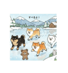 かわいすぎる！日本犬たちの日常スタンプ（個別スタンプ：28）