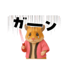 推し活ハムさん(ピンク担)（個別スタンプ：13）