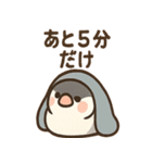 メモる文鳥 おしごと応援セット（個別スタンプ：13）