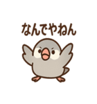 メモる文鳥 おしごと応援セット（個別スタンプ：40）