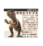 架空恐竜ダイナソー図鑑（個別スタンプ：20）