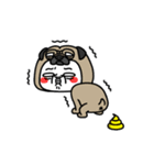 シュルレアリスム。変な犬（個別スタンプ：7）