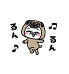 シュルレアリスム。変な犬（個別スタンプ：12）