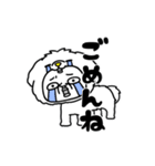 シュルレアリスム。変な犬（個別スタンプ：23）