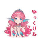 人魚姫の水泳プリンセス★スタンプ（個別スタンプ：27）