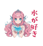 人魚姫の水泳プリンセス★スタンプ（個別スタンプ：36）