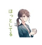 社畜ちゃんの冬★お仕事応援（個別スタンプ：7）