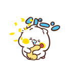 ねこなともだち I LOVE エビフライ（個別スタンプ：1）