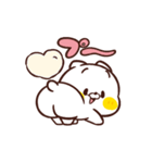 ねこなともだち I LOVE エビフライ（個別スタンプ：5）