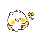 ねこなともだち I LOVE エビフライ（個別スタンプ：9）