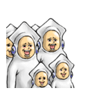 イカぐるみ_plain（個別スタンプ：22）