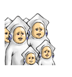 イカぐるみ_plain（個別スタンプ：24）