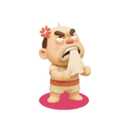 おっちゃんの生態3D（個別スタンプ：31）