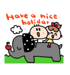 (nenerin日常会話スタンプ518英語気遣い)（個別スタンプ：12）