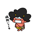 泣きむしおにちゃん体調不良（個別スタンプ：32）